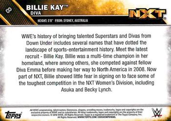2016 Topps WWE - NXT #8 Billie Kay Back
