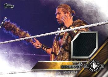 2016 Topps WWE - NXT Takeover: Brooklyn Mat Relics #NNO Tyler Breeze Front