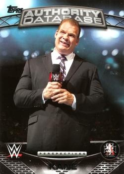 2016 Topps WWE - Authority Database #4A Kane Front