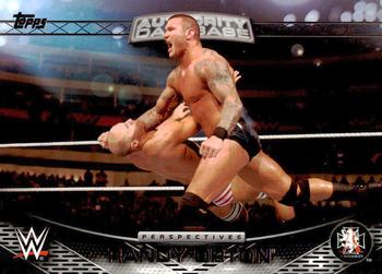 2016 Topps WWE - Authority Database #14A Randy Orton Front