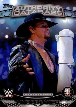 2016 Topps WWE - Authority Database #16A Undertaker Front