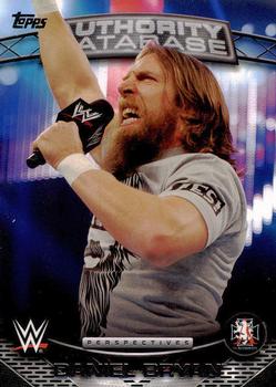 2016 Topps WWE - Authority Database #18A Daniel Bryan Front