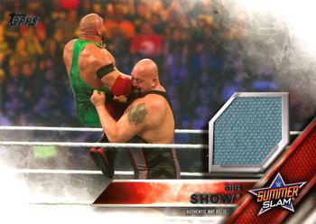 2016 Topps WWE - SummerSlam Mat Relics #NNO Big Show Front