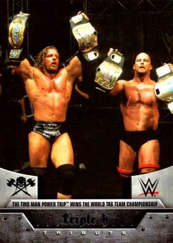 2016 Topps WWE - Triple H Tribute #18 Triple H Front