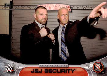 2016 Topps WWE - Anti-Authority Ring Report #5AA J&J Security Front