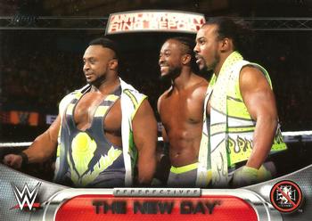 2016 Topps WWE - Anti-Authority Ring Report #6AA The New Day Front