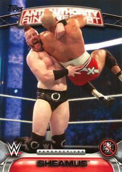 2016 Topps WWE - Anti-Authority Ring Report #9AA Sheamus Front