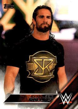 2016 Topps WWE Then Now Forever #142 Seth Rollins Front
