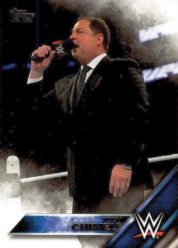 2016 Topps WWE Then Now Forever #148 Tony Chimel Front