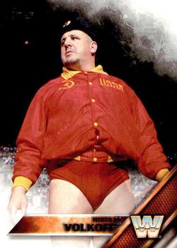 2016 Topps WWE Then Now Forever #186 Nikolai Volkoff Front