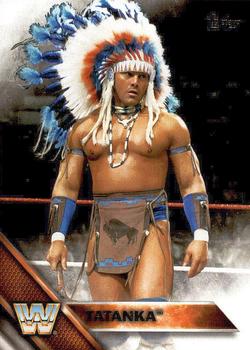 2016 Topps WWE Then Now Forever #196 Tatanka Front