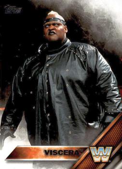 2016 Topps WWE Then Now Forever #199 Viscera Front