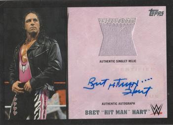 2016 Topps WWE - Autographed Relics #NNO Bret 
