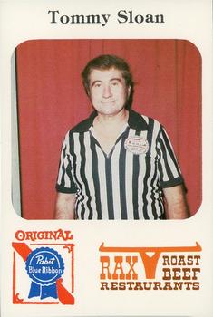 1979 Gulas/Rax Roast Beef Championship Wrestling #NNO Tommy Sloan Front