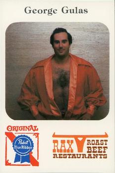 1979 Gulas/Rax Roast Beef Championship Wrestling #NNO George Gulas Front