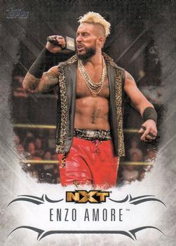 2016 Topps WWE Undisputed - NXT Prospects #NXT-17 Enzo Amore Front