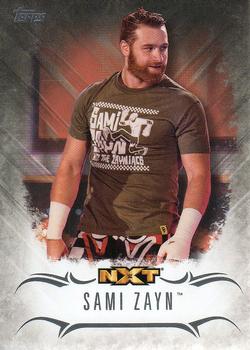 2016 Topps WWE Undisputed - NXT Prospects #NXT-25 Sami Zayn Front