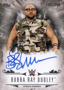 2016 Topps WWE Undisputed - Autographs #UA-BRD Bubba Ray Dudley Front