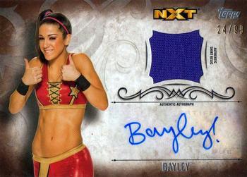 2016 Topps WWE Undisputed - Autographed Relic Bronze #UAR-BAY Bayley Front
