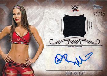 2016 Topps WWE Undisputed - Autographed Relic Bronze #UAR-BB Brie Bella Front