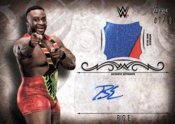 2016 Topps WWE Undisputed - Autographed Relic Bronze #UAR-BE Big E Front