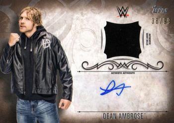 2016 Topps WWE Undisputed - Autographed Relic Bronze #UAR-DA Dean Ambrose Front