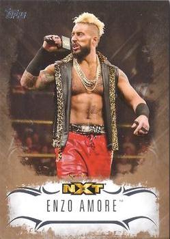 2016 Topps WWE Undisputed - NXT Prospects Bronze #NXT-17 Enzo Amore Front
