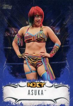 2016 Topps WWE Undisputed - NXT Prospects Blue #NXT-5 Asuka Front