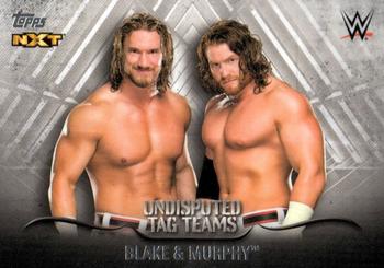 2016 Topps WWE Undisputed - Tag Teams #UTT-4 Blake & Murphy Front