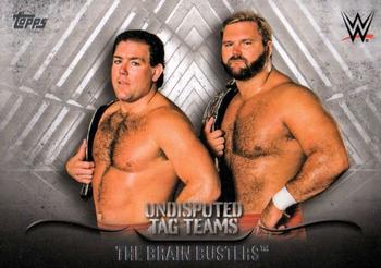 2016 Topps WWE Undisputed - Tag Teams #UTT-5 The Brain Busters Front