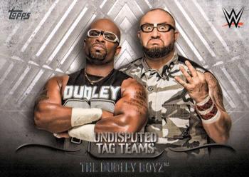 2016 Topps WWE Undisputed - Tag Teams #UTT-9 The Dudley Boyz Front