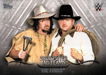 2016 Topps WWE Undisputed - Tag Teams #UTT-13 The Funks Front