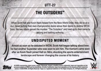2016 Topps WWE Undisputed - Tag Teams #UTT-27 The Outsiders Back