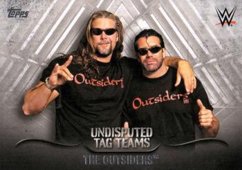 2016 Topps WWE Undisputed - Tag Teams #UTT-27 The Outsiders Front