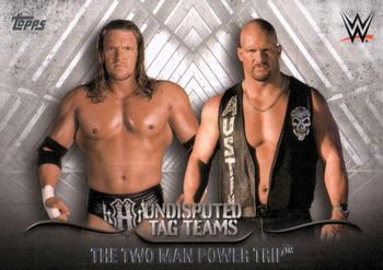 2016 Topps WWE Undisputed - Tag Teams #UTT-35 The Two Man Power Trip Front