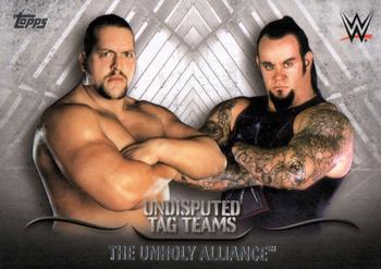 2016 Topps WWE Undisputed - Tag Teams #UTT-36 The Unholy Alliance Front