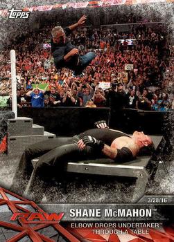 2017 Topps WWE Road To Wrestlemania #46 Shane McMahon Front
