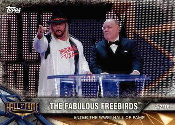 2017 Topps WWE Road To Wrestlemania #49 The Fabulous Freebirds Front
