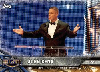 2017 Topps WWE Road To Wrestlemania #50 John Cena Front