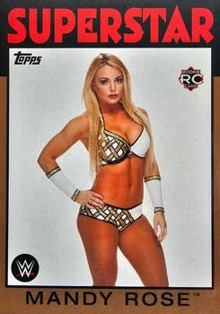 2016 Topps WWE Heritage - Bronze #47 Mandy Rose Front