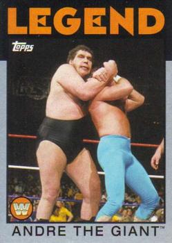 2016 Topps WWE Heritage - Silver #73 Andre The Giant Front