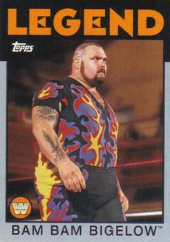 2016 Topps WWE Heritage - Silver #74 Bam Bam Bigelow Front