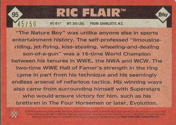 2016 Topps WWE Heritage - Silver #95 Ric Flair Back