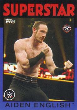 2016 Topps WWE Heritage - Blue #56 Aiden English Front