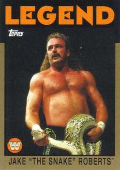 2016 Topps WWE Heritage - Gold #85 Jake Roberts Front