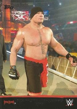2016 Topps WWE Heritage - Brock Lesnar Tribute #25 Brock Lesnar Front