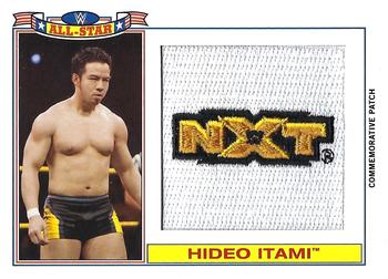 2016 Topps WWE Heritage - Commemorative All-Star Patches #NNO Hideo Itami Front