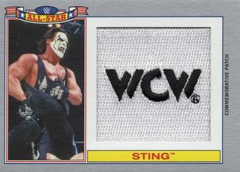 2016 Topps WWE Heritage - Commemorative All-Star Patches Silver #NNO Sting Front