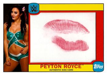 2016 Topps WWE Heritage - Diva Kiss Cards #NNO Peyton Royce Front
