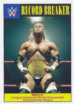 2016 Topps WWE Heritage - Record Breakers #6 Triple H Front